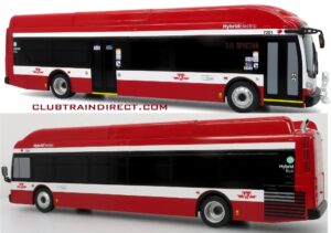 1:43 NFI Xcelsior XN40 Transit Bus: TTC - Toronto Transit Commission — Bus Bank [Iconic Replicas #43-0606]