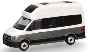 HO - Volkswagen Crafter Grand California 600 High-Roof Passenger Van - 2 tones [Herpa-Promotex 96294]